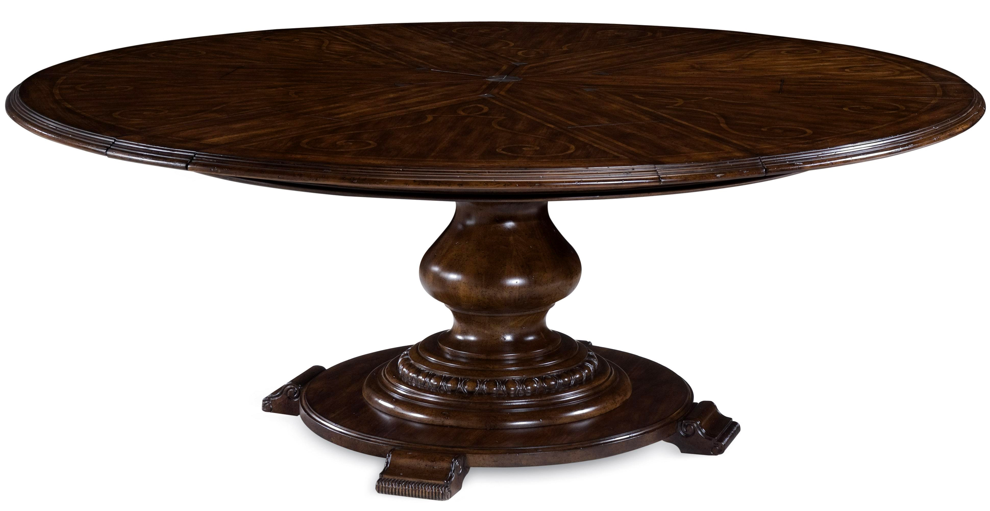 Good Looking Round Dining Table Clip Art
