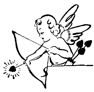 Image of Cupid Clipart Black and White Cupid Clipart Free