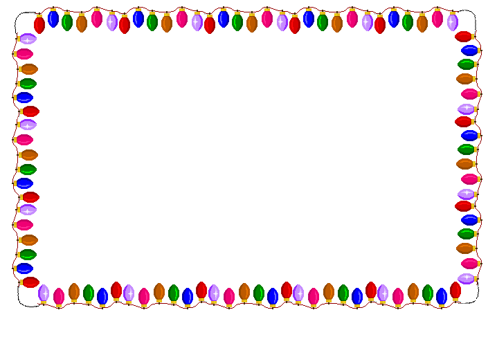 Christmas Borders Moving Clipart