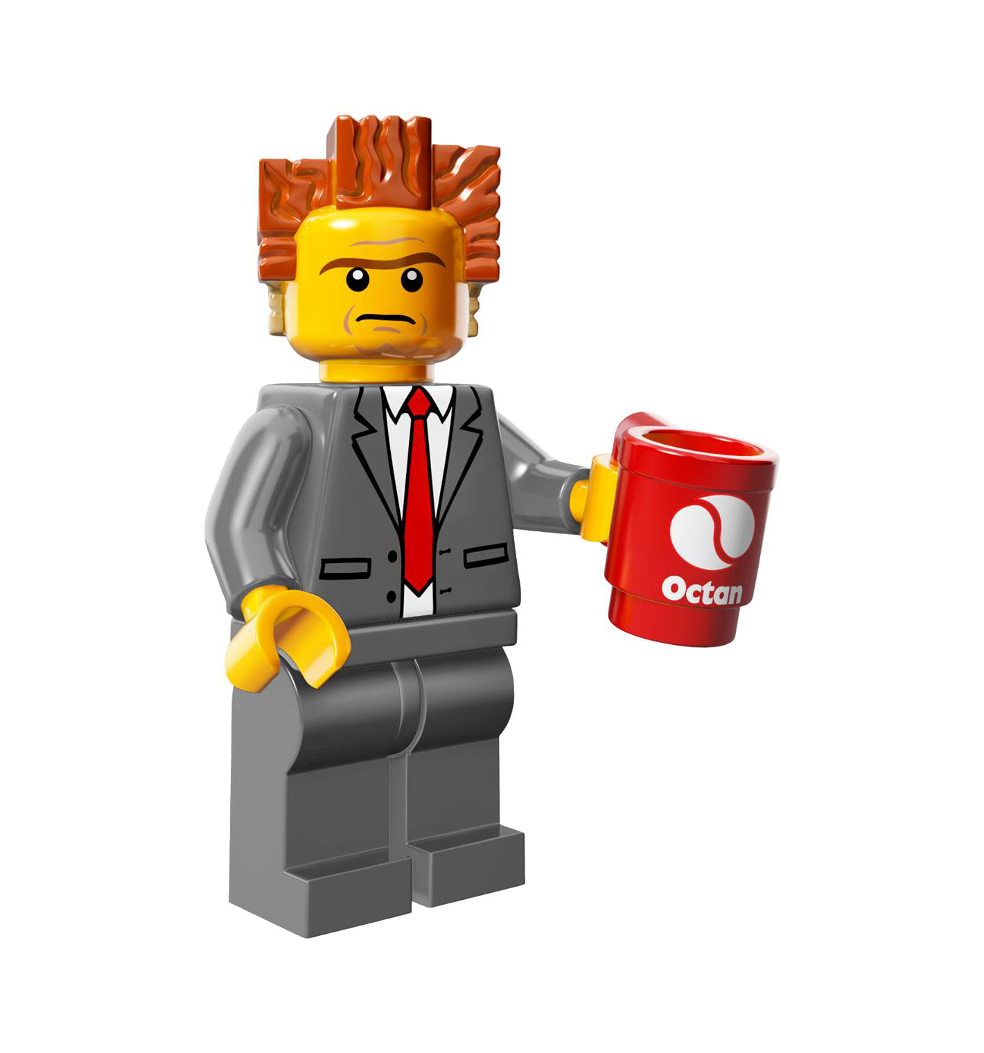Lego man movie character clipart