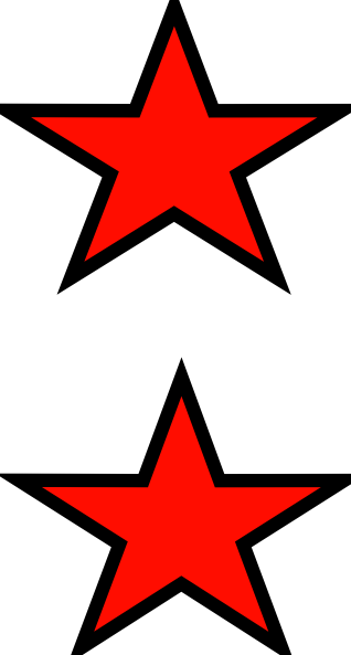 Color Star Cliparts