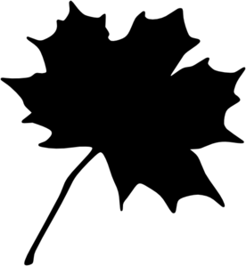 Fall Leaves Clipart Black And White Border