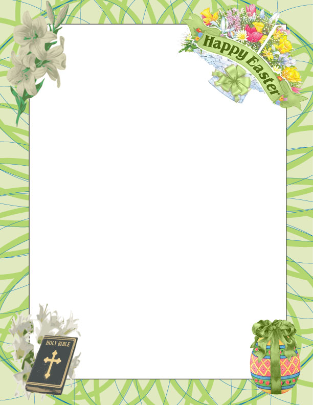 Easter Stationery Free Printable
