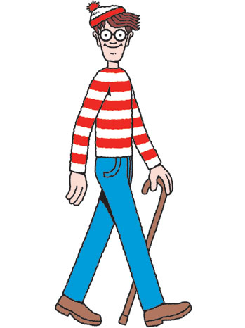 Waldo clipart