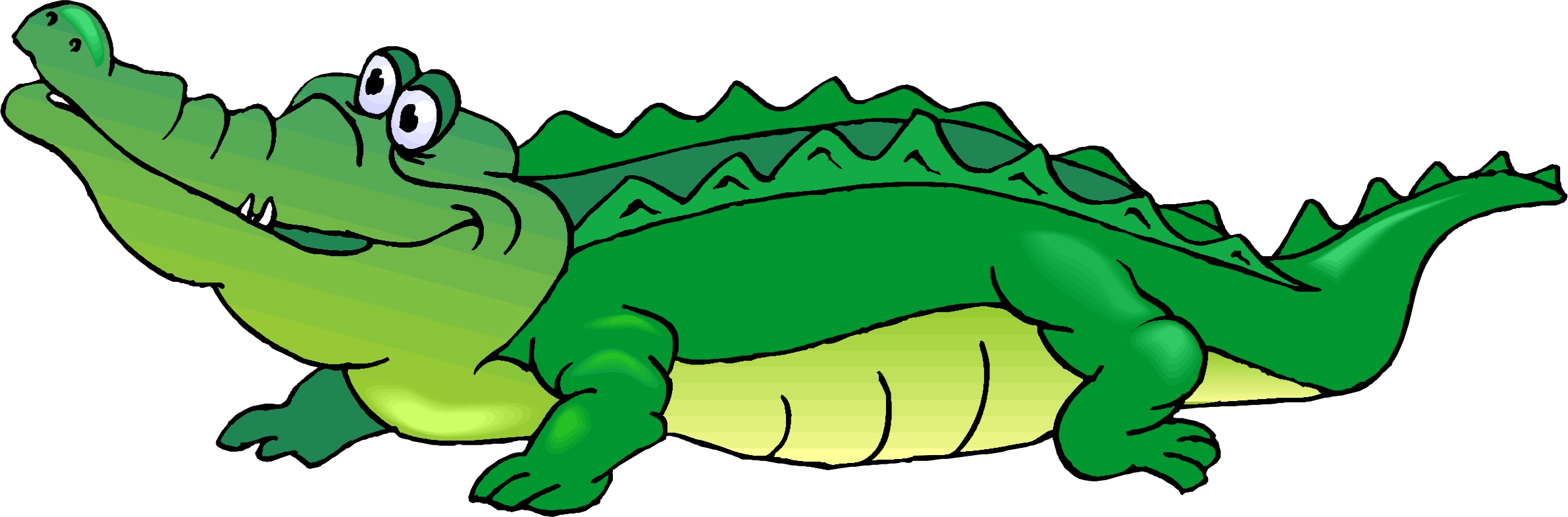Baby Alligator Cliparts