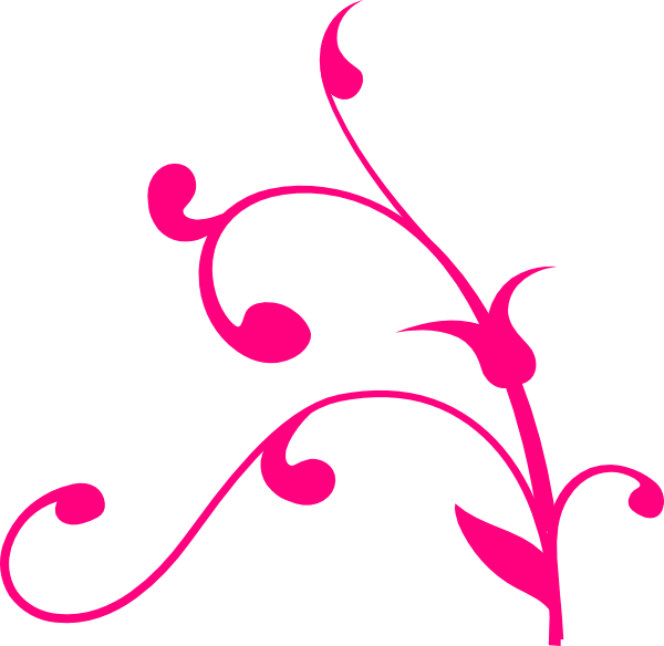 Pink Swirl Thing Clip Art at Clker