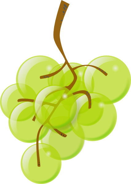 Happy Grape Cliparts