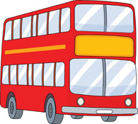 Travel Bus Cliparts