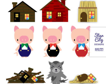 Big Bad Wolf Clipart