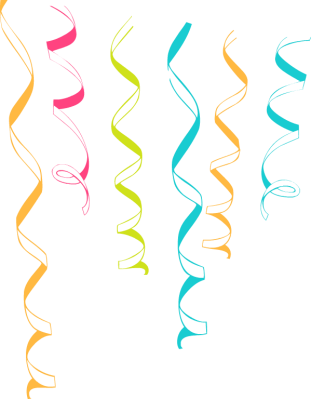 Streamers Green transparent PNG - StickPNG