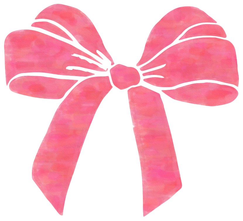 Pink ribbon with white bow on black background png download - 3812*3548 -  Free Transparent Pink Ribbon png Download. - CleanPNG / KissPNG