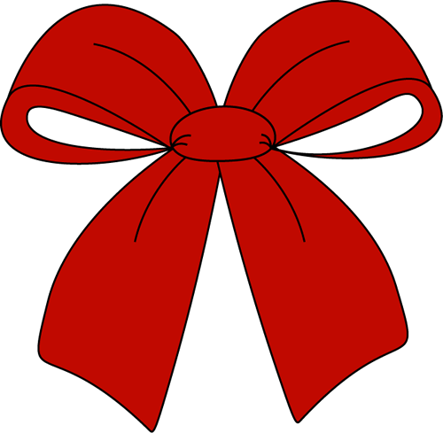 Free christmas ribbon clipart 
