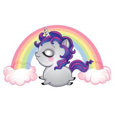 Kawaii Unicorn Clipart
