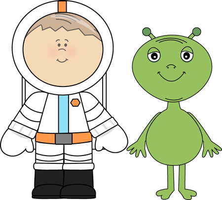Astronaut Girl Cliparts