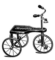 Old Bike Cliparts