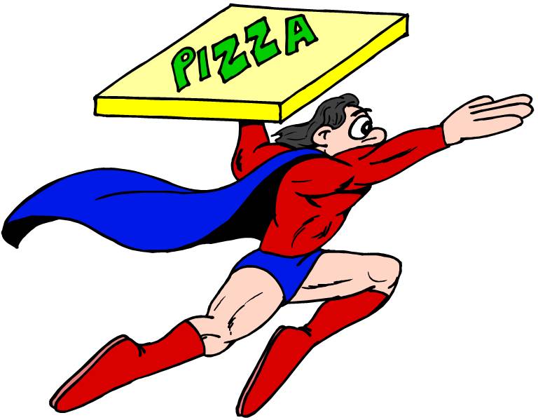 Pizza Delivery Clipart