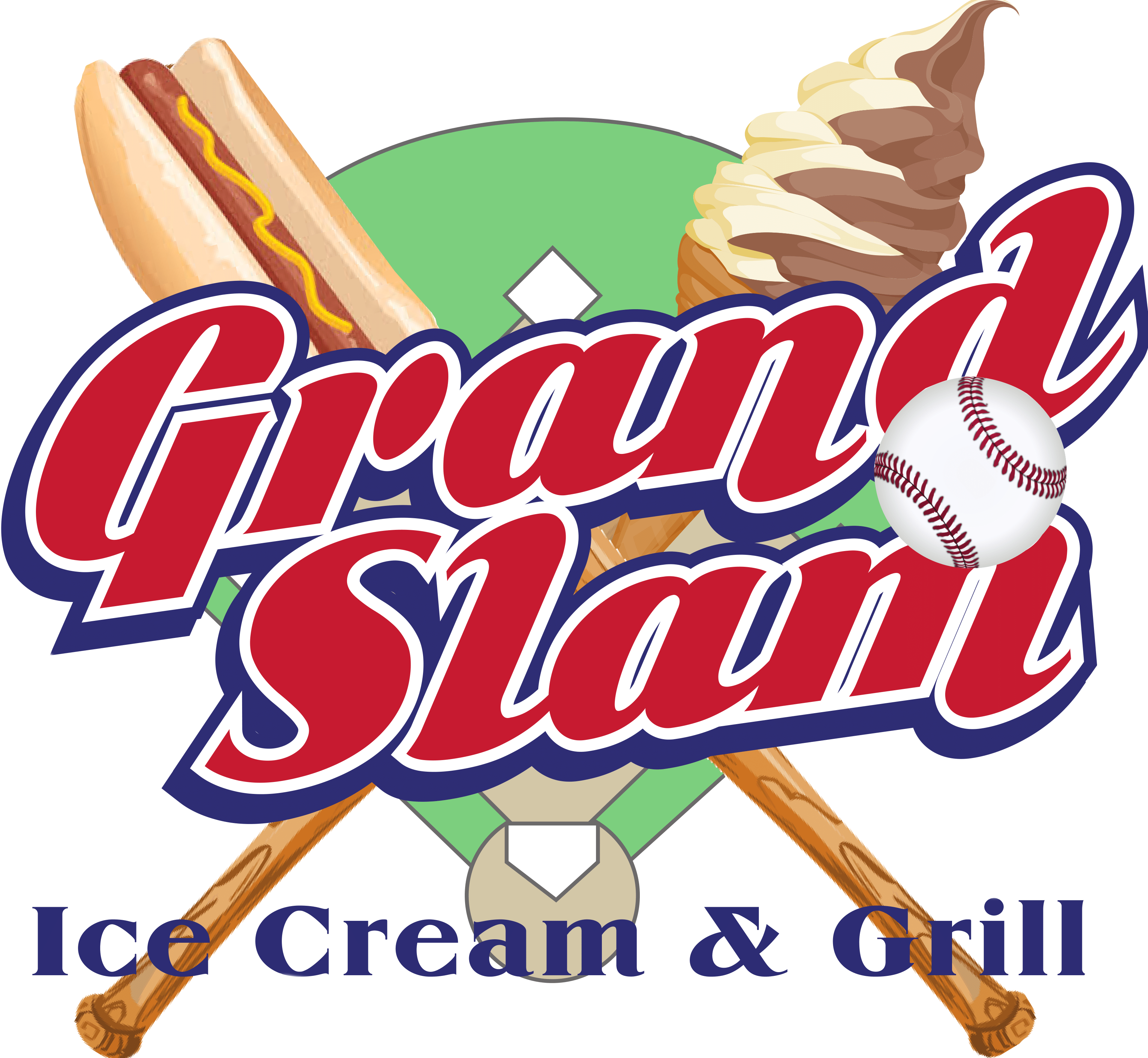 grand slam baseball clipart png