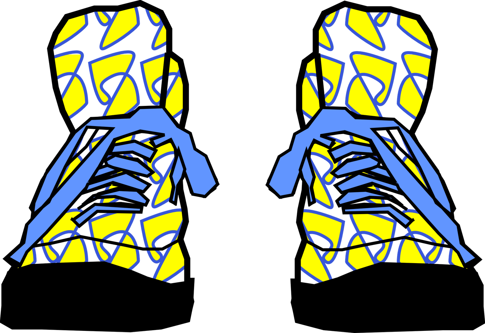 Funny Shoe Cliparts