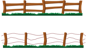 Ranch Fence Clipart