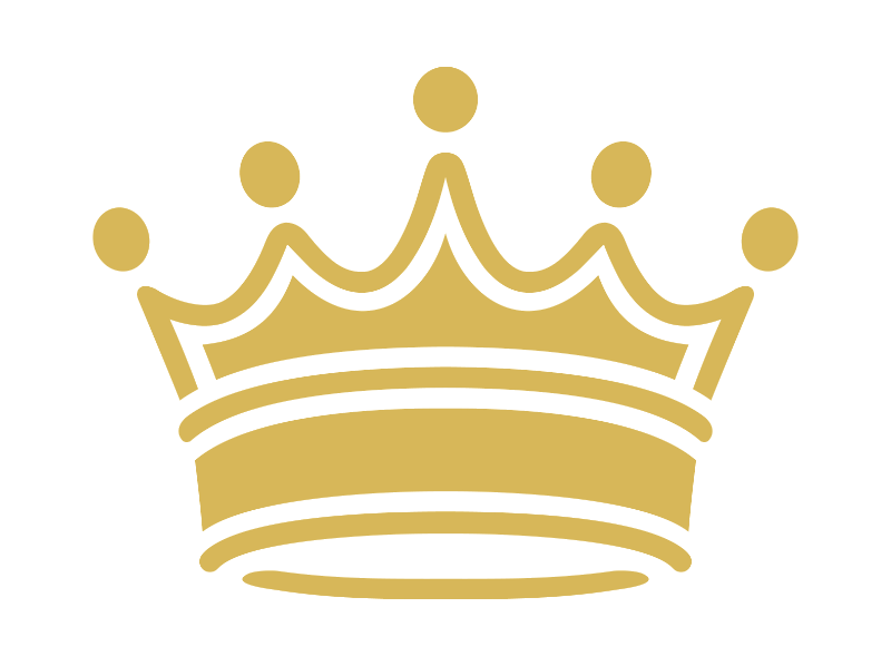 Gold crown clipart no background