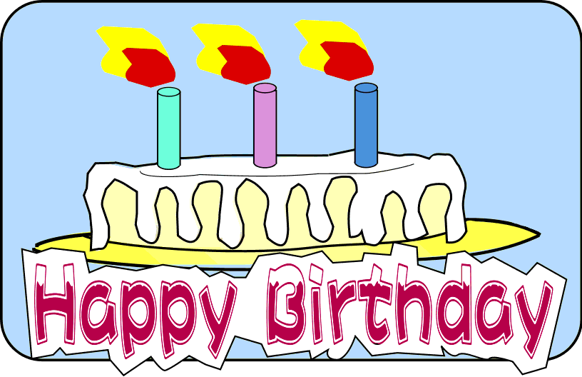 Birthday Banana Cliparts