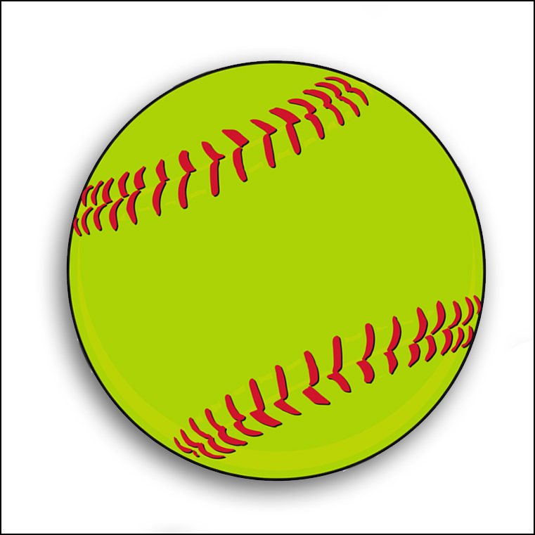 Family Softball Cliparts