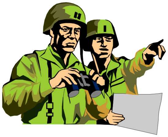 Military Rifle Cliparts