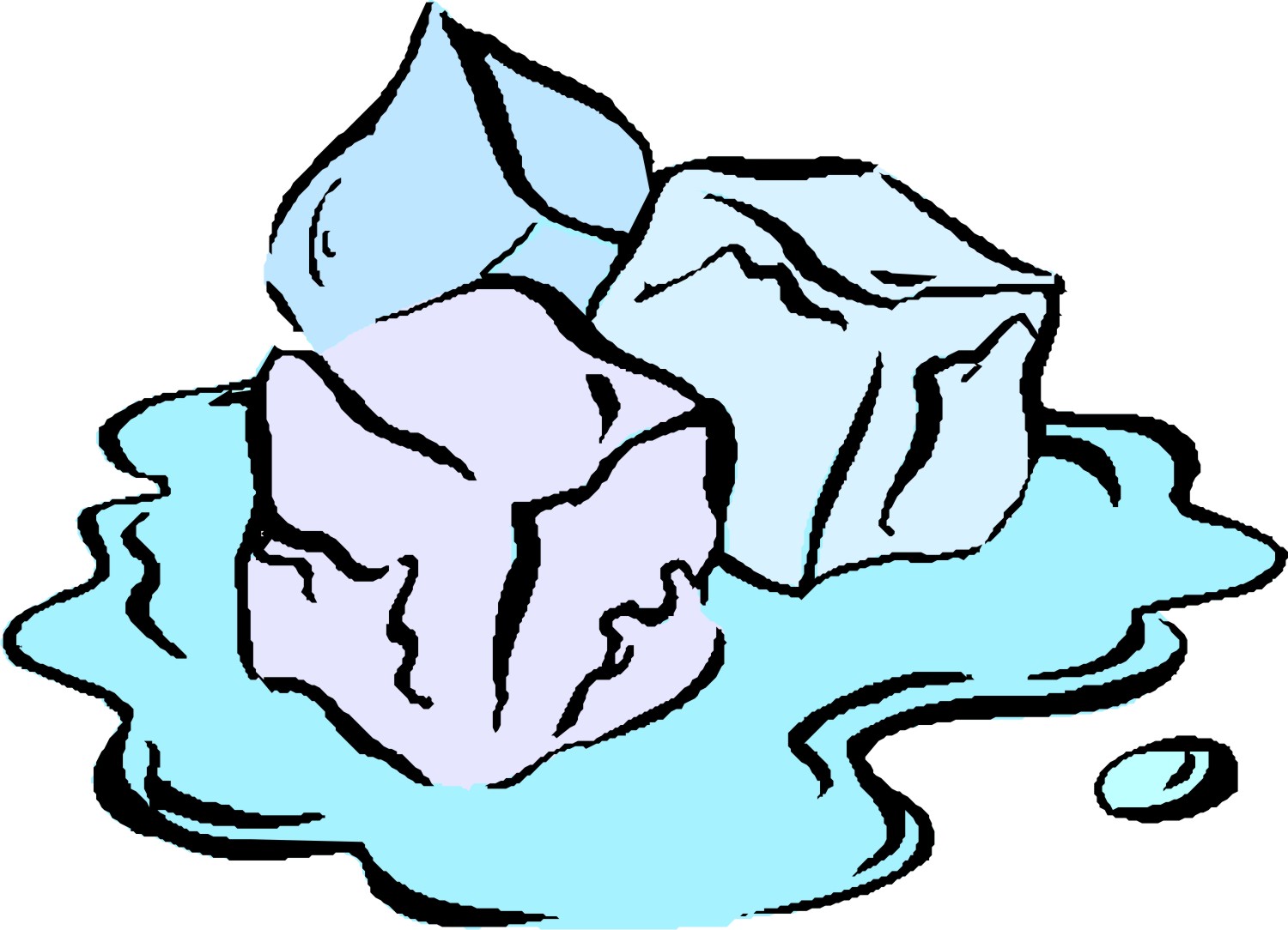 Free clipart ice water