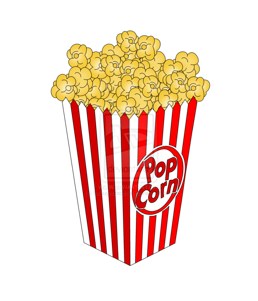 Clipart Popcorn Bucket