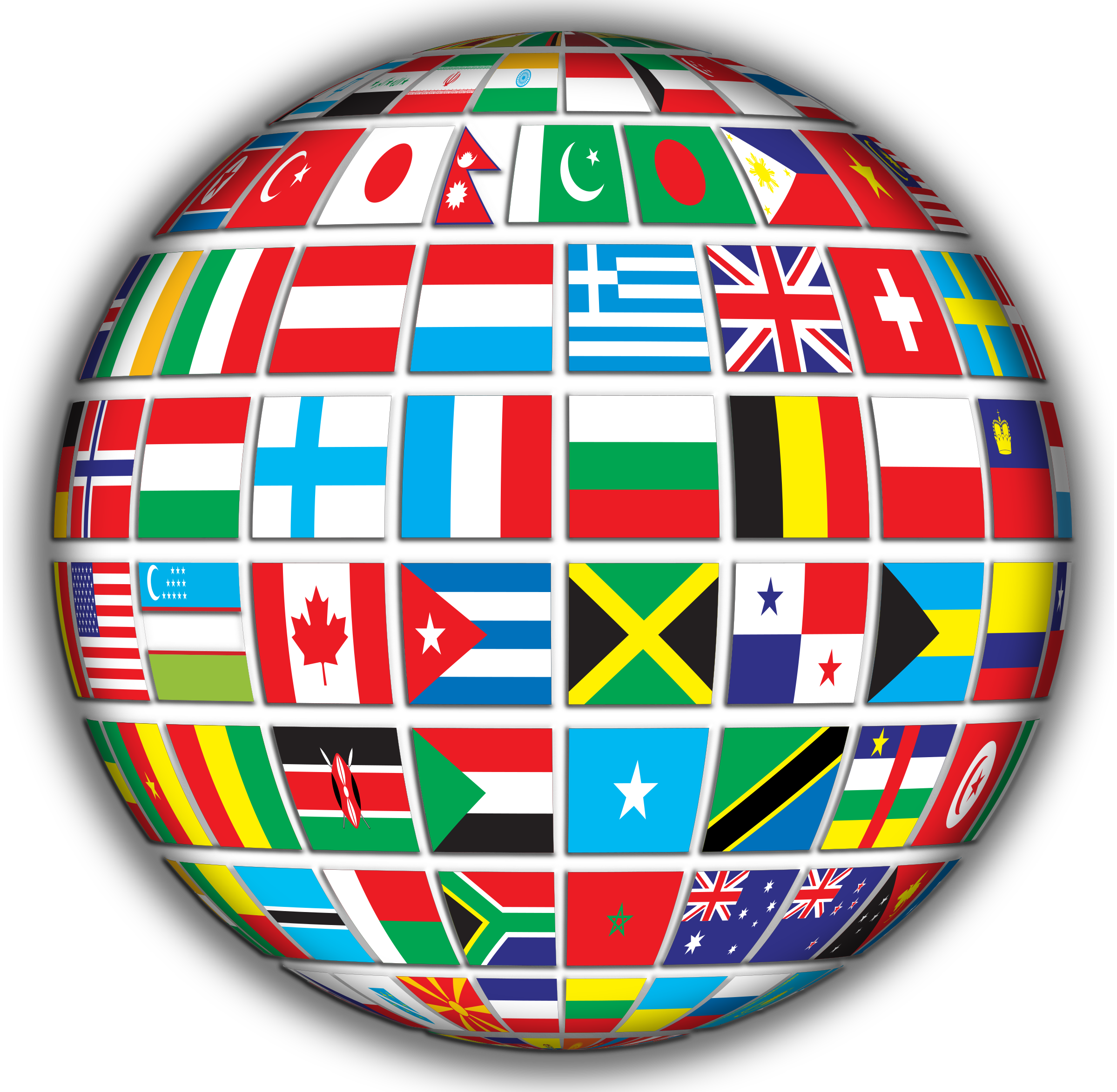 Clipart countries of the world