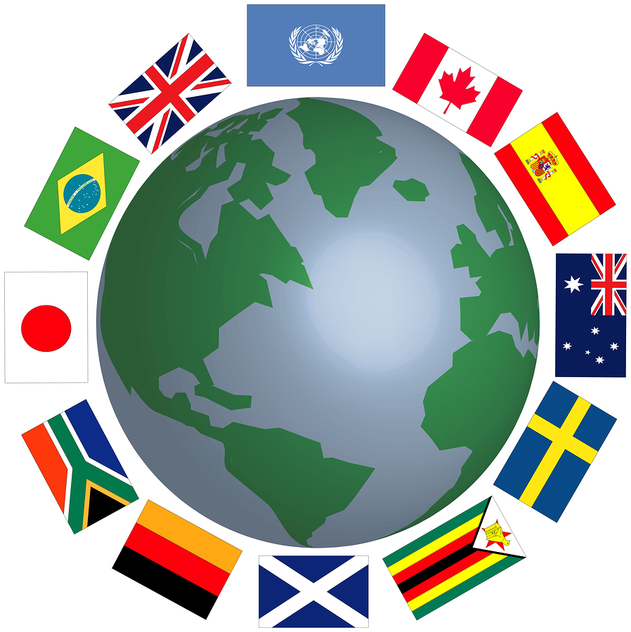 Name 5 countries. Земля с флагами стран. Флаг земли. Планета с разными флагами.