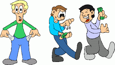 Money Loss Clipart