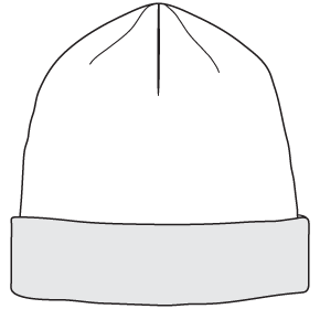 beanie template png - Clip Art Library