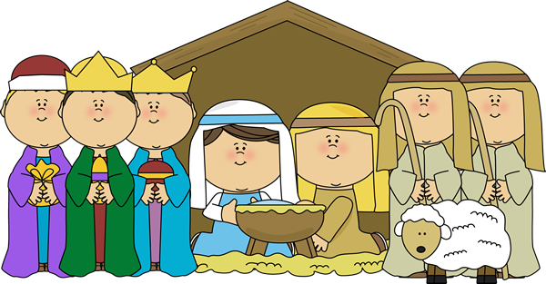 Christmas pageant clipart free