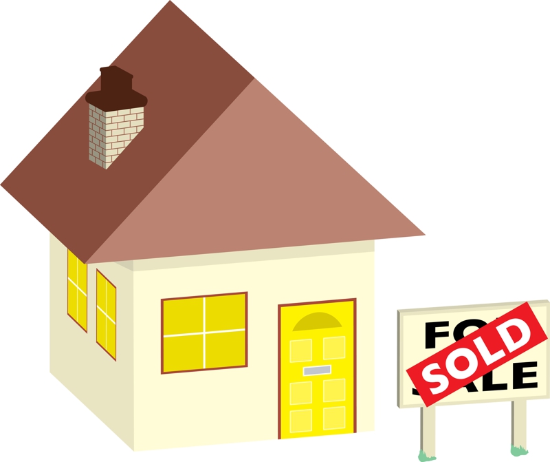 buying a house clipart scrapbook