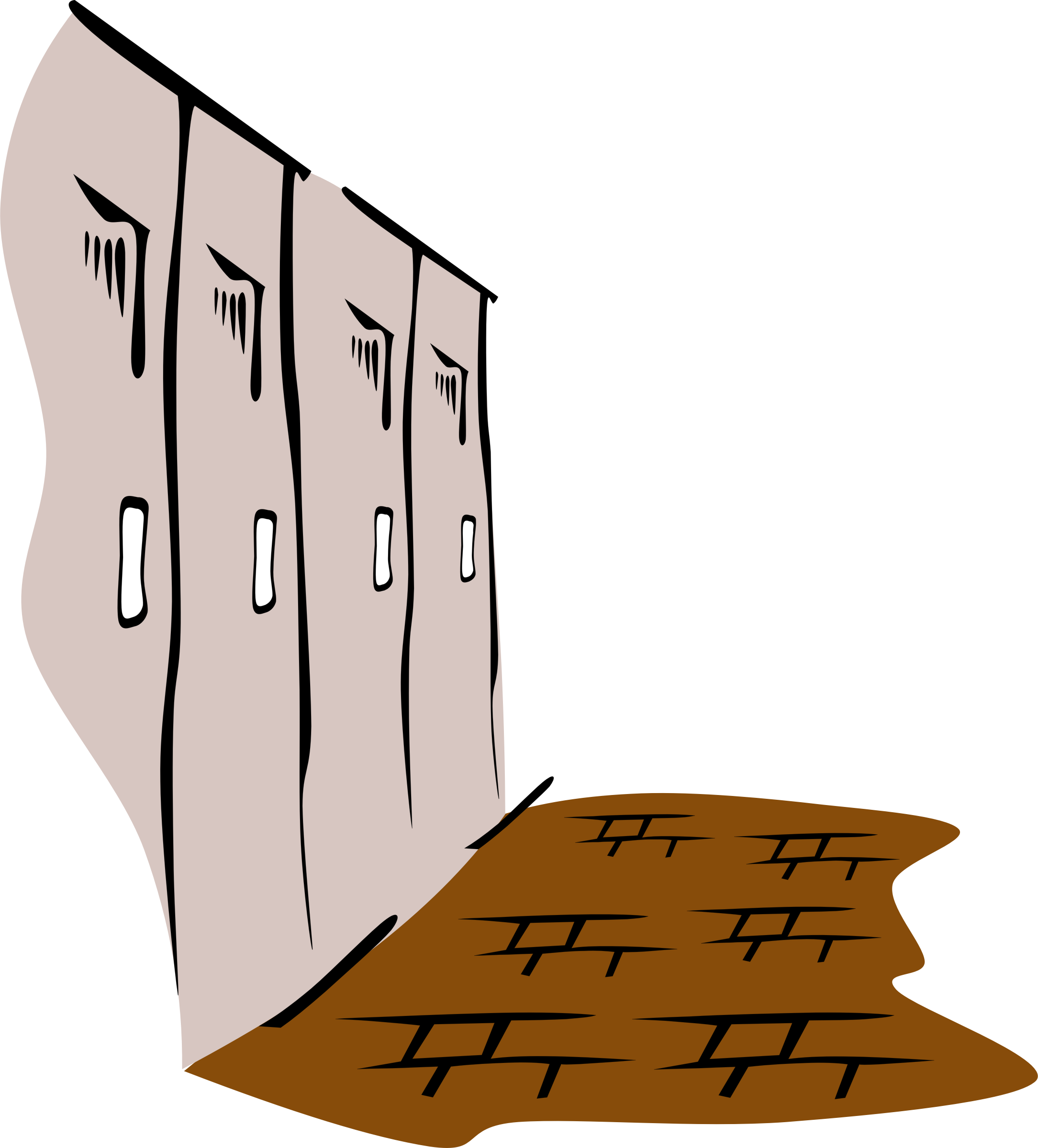 Hallway Line Cliparts