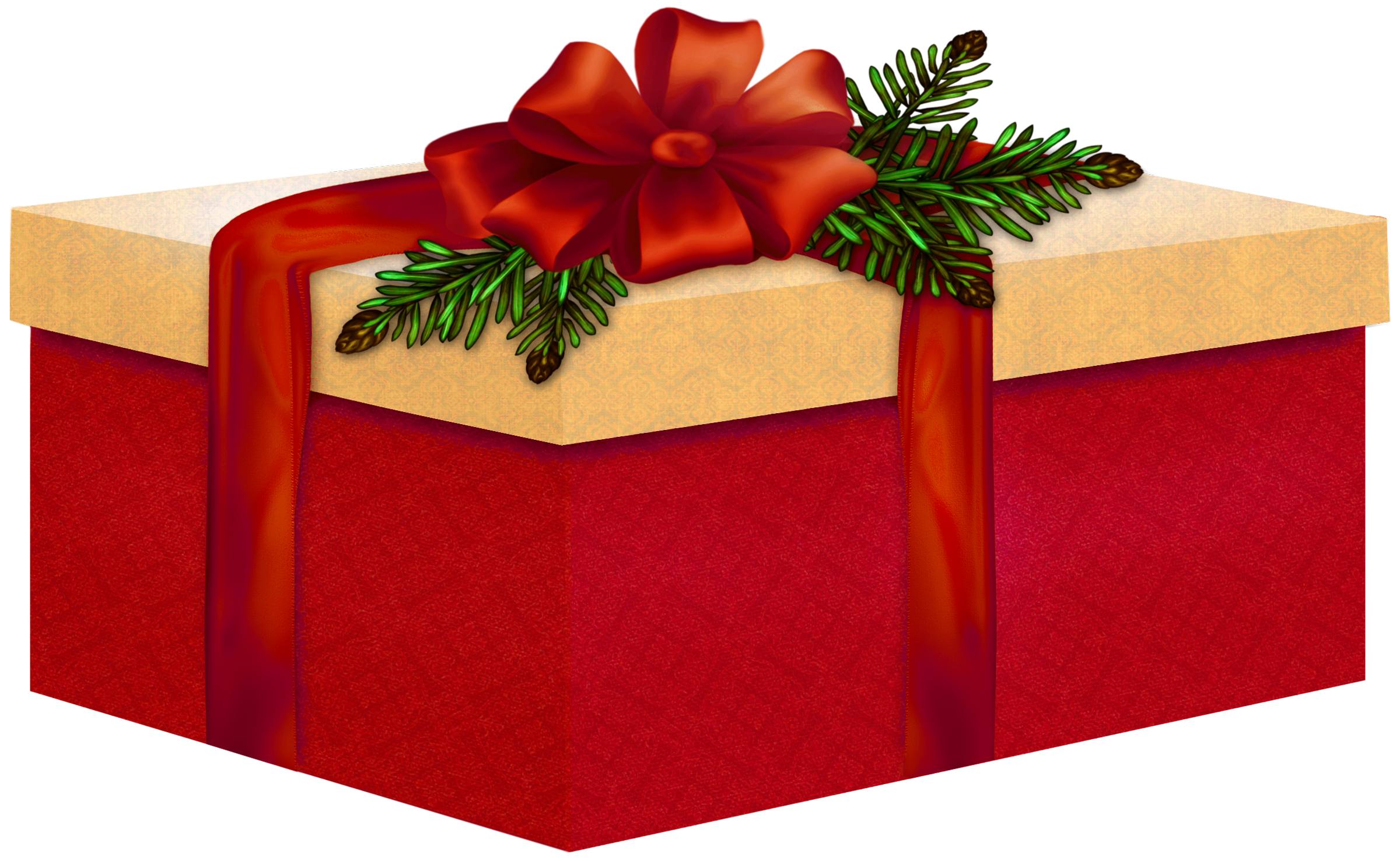 Cute Christmas Present Clipart