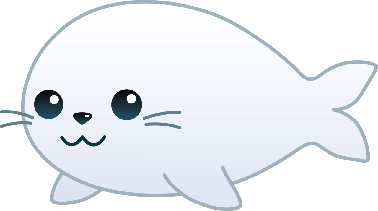 cute baby seals animated by ANDREW