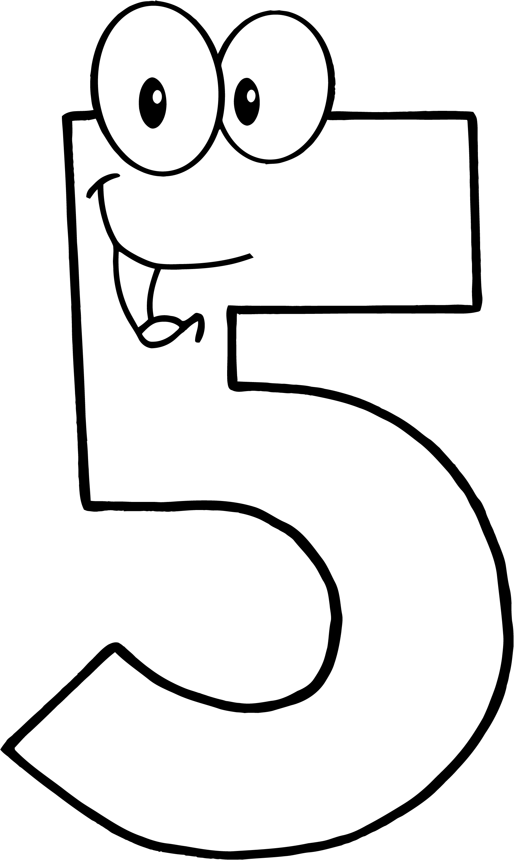 Number five clipart