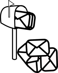 Mailbox Full Of Mail Clip Art at Clker