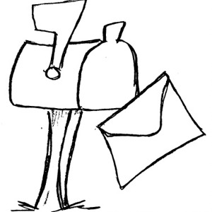 Mail Black And White Clipart