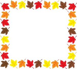 Thanksgiving Cliparts Borders