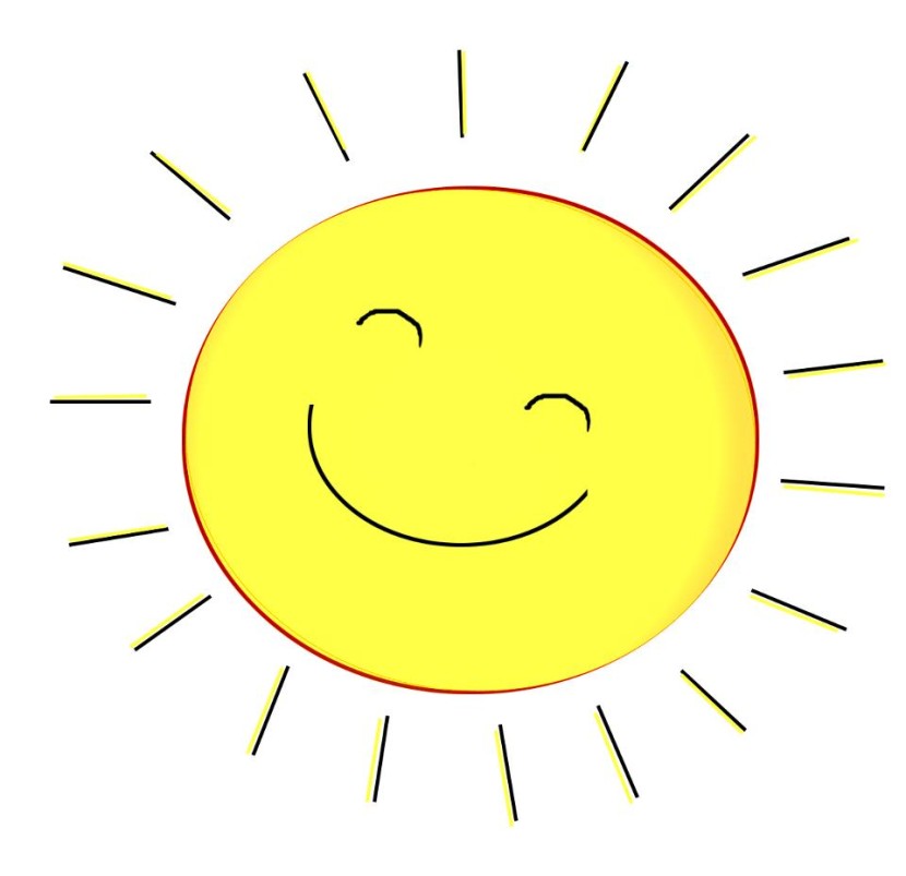 Free Sunshine Clipart Pictures