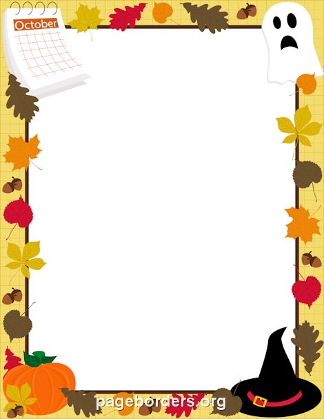 september borders - Clip Art Library