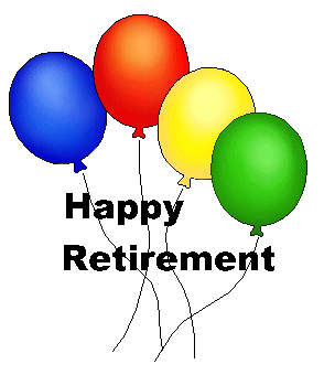 Retirement Greeting Cliparts