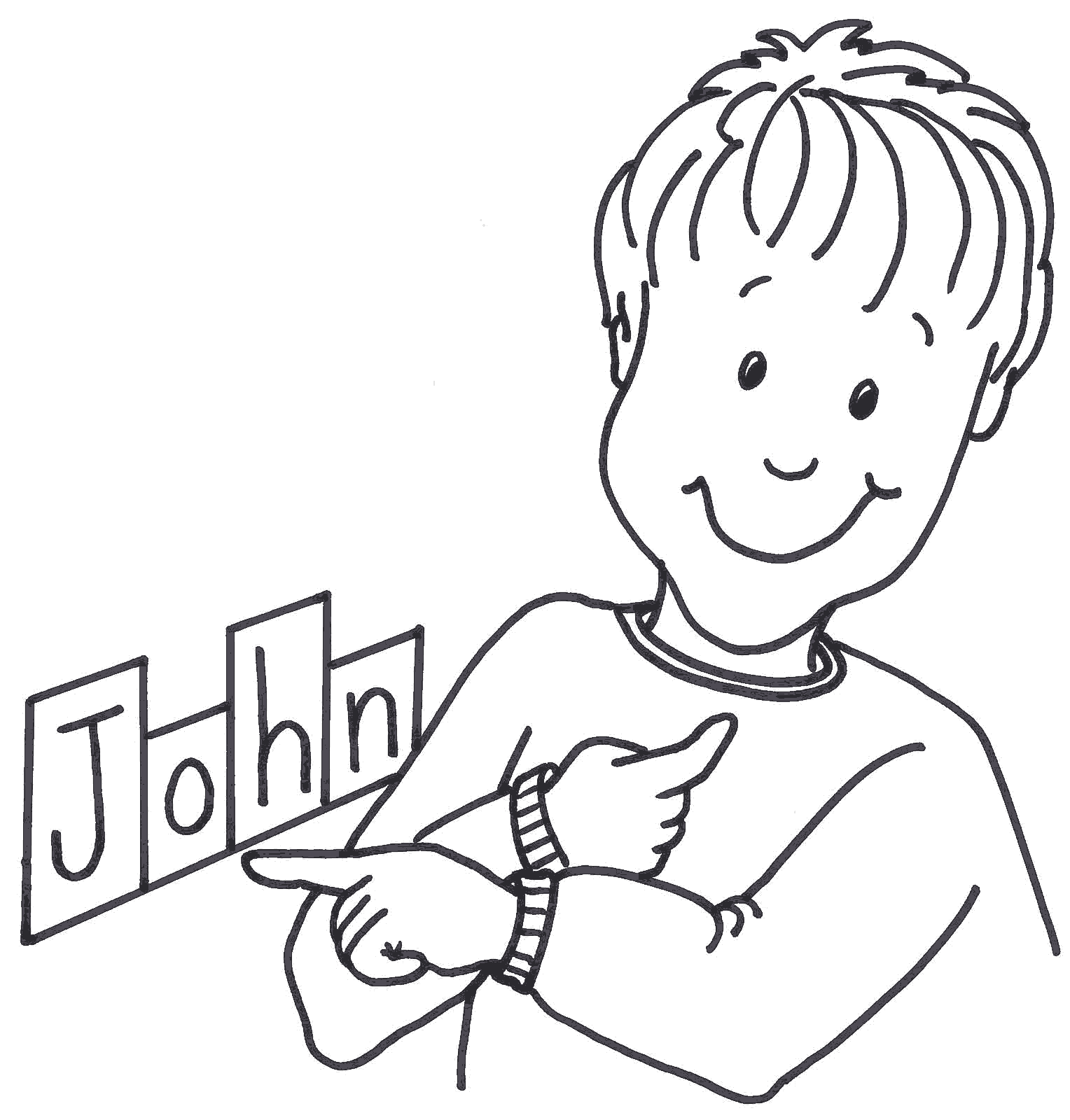 My name clipart