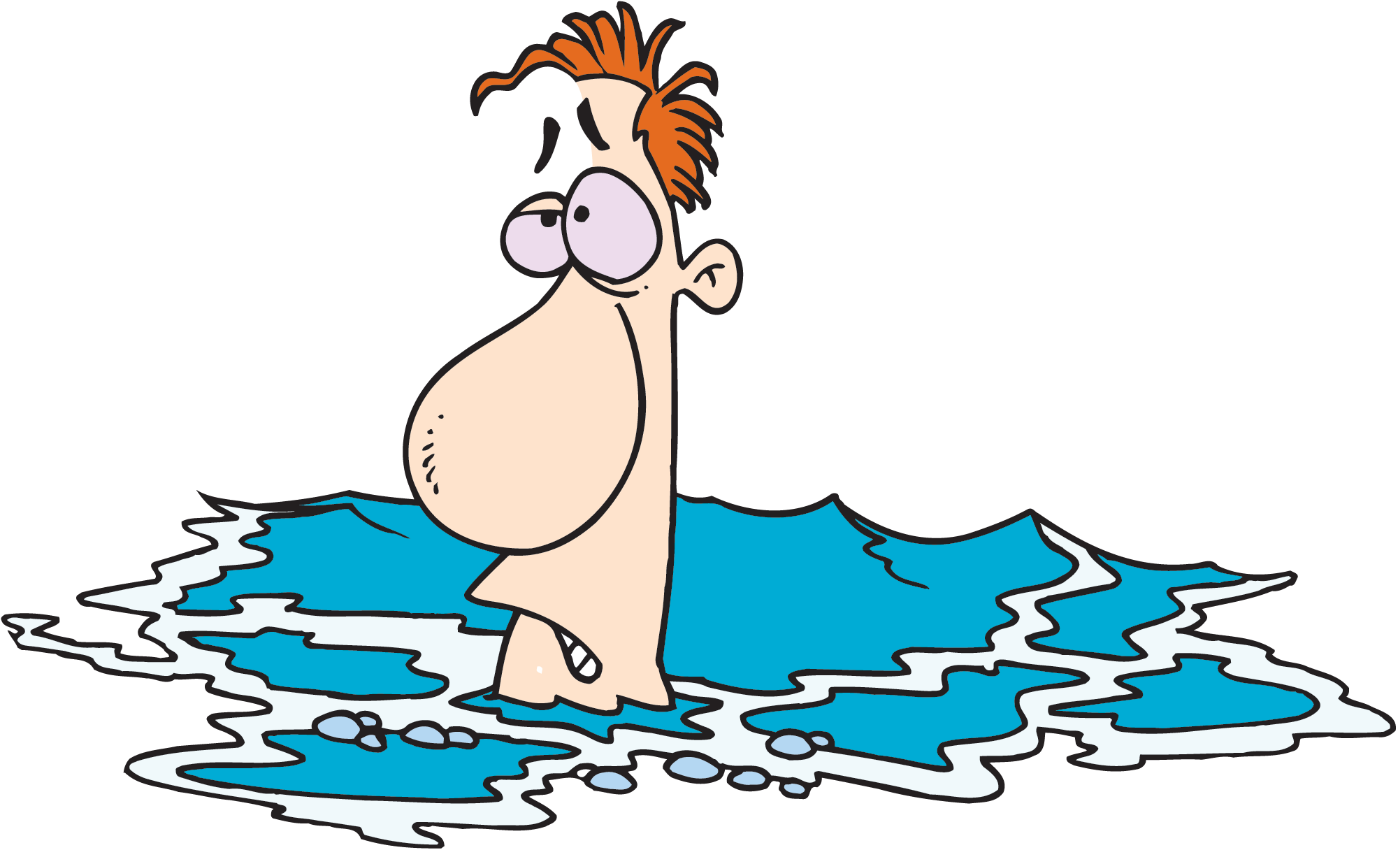 Swimming People Cliparts