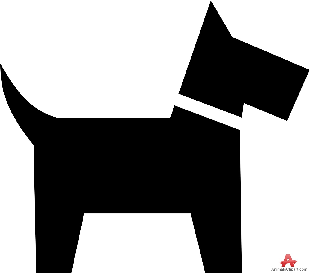 Scottish Terrier Dog Silhouette