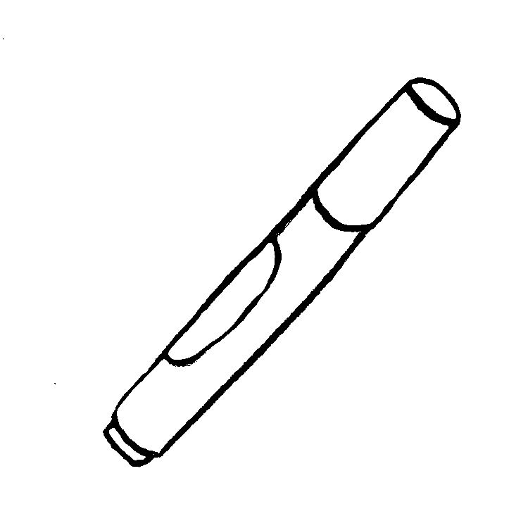 Free Art Supplies Clipart Black and White Image