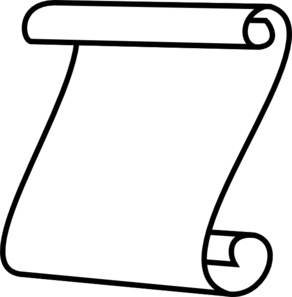 Scroll Clipart  Scroll Clip Art Image